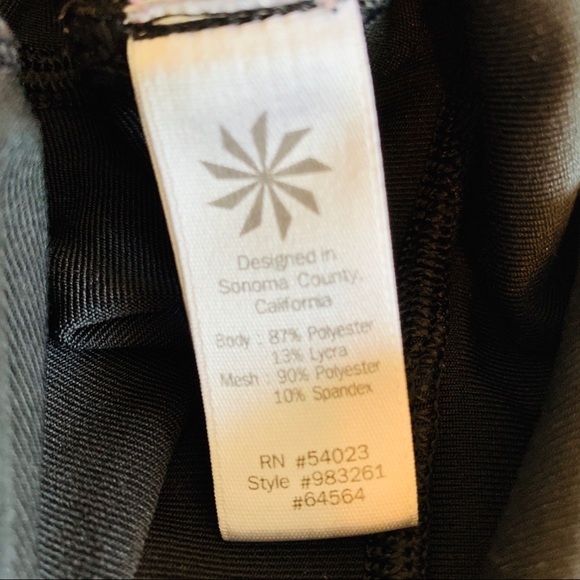 ATHLETA Stride Capri Crop Women’s Black Leggings - Picture 9 of 9